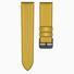 Mustard Faux Leather 18mm Strap