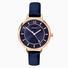 Sekonda Classic Ladies Watch | Rose Gold Case & PU Strap with Blue Dial | 2136