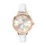 Sekonda Classic Ladies Watch | Rose Gold Alloy Case & White PU Strap with Silver Dial | 2327