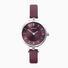 Sekonda Ladies Watch | Silver Case & Burgundy Leather Strap with Burgundy Dial | 40384