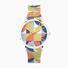 Sekonda Maxima Ladies Watch | Silver Alloy Case & Stainless Steel Expander Bracelet with Geometric Dial | 40578