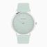 Sekonda Minimal Ladies Watch | Silver Alloy Case & Green Leather Strap with Green Dial | 40608