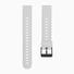 Grey Silicone 16mm Strap