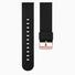 Black Silicone 20mm Strap