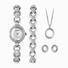 Sekonda Ladies Watch Gift Set | Silver Case & Alloy Bracelet with White Dial | 49019