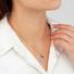 Silver February Birthstone Necklace