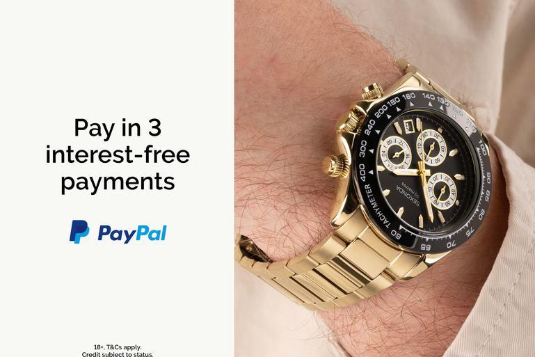 Sekonda PayPal Pay in 3 Mens