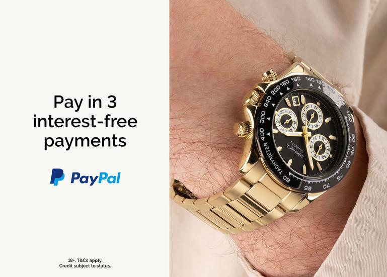 Sekonda PayPal Pay in 3 Mens