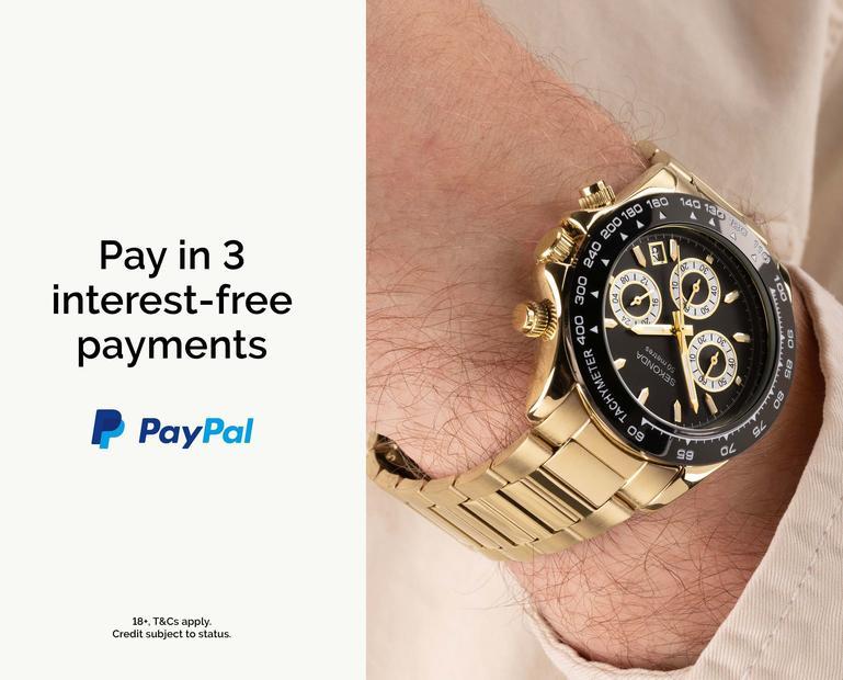 Sekonda PayPal Pay in 3 Mens